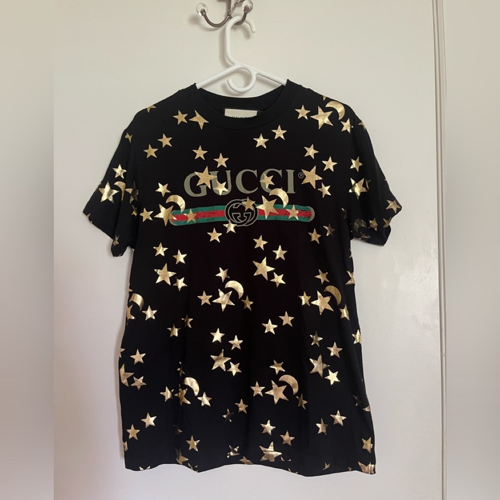 Gucci oversized t shirt - so shinny and gorgeous!
